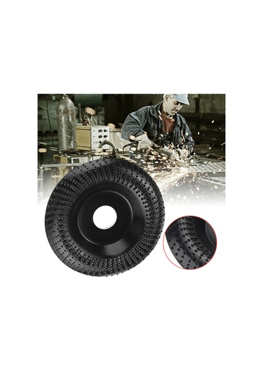 Singree 2 Adet 4'' Ahşap Şekillendirme Ve Taşlama Diski - Açılı Taşlama Makineleri İçin 16mm/22mm Mil Çapı