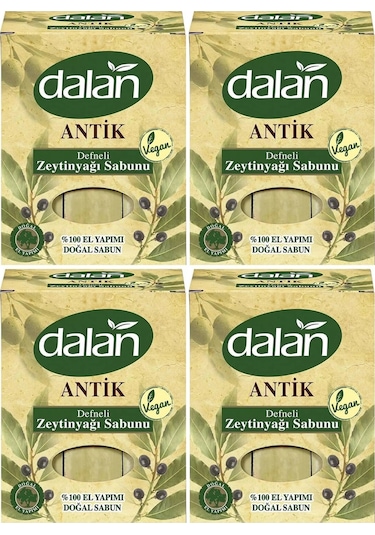 Dalan Antik Defneli Zeytinyağı Sabunu 900gr 4 Lü Set