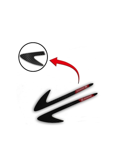Honda Hr-V Uyumlu Carbon Kapı Eşiği + Carbon Çamurluk Venti (552313654)