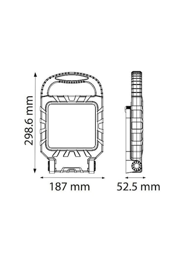 Horoz 45W Proport Ledli Projektör