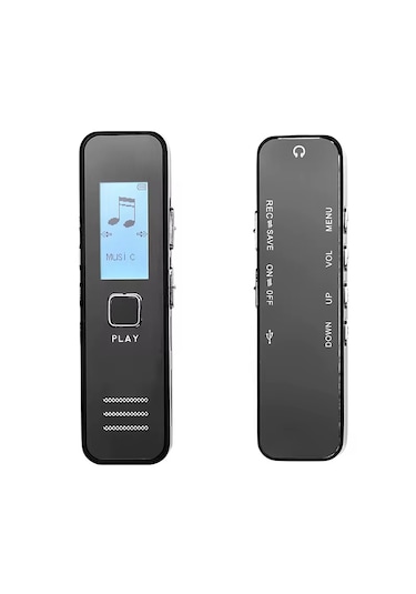 Ultratekno Kb60 64 Gb Dijital Ekranlı Kulaklık li Profesyonel Ses Kayıt Cihazı