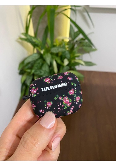 Iphone 3. Nesil Uyumlu Koruyucu Bluetooth Kulaklık Kılıfı Çiçek Desenli Fosforlu Figürlü Çiçek Airpods 3. Nesil