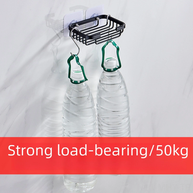 Monyee Banyo Sabun Tutucu, Alüminyum Materyal, Süzgeçli Su Çıkarma, Delme Yok, Duvar Tipi, Sabun Korumak Ve Uzun Kullandırmak, Ev Ve Ticari Kullanım İçin Uygun Titanyum Altın, Yapıştırıcı Tipi Diğer