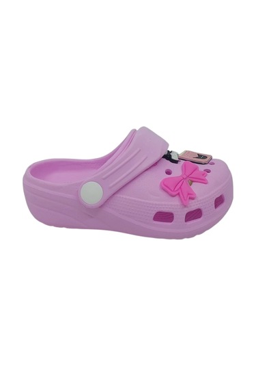 Zerhan Apella 310 Çocuk Pembe Beyaz Sabo Terlik Sandalet