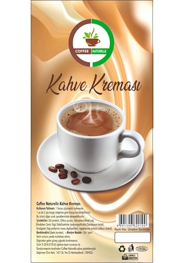 Coffee Naturelle Kahve Kreması 1 KG