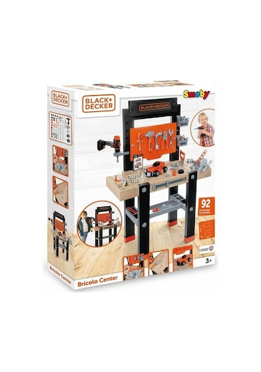 Smoby Black+Decker Bricolo Center Tamir Tezgahı 360727