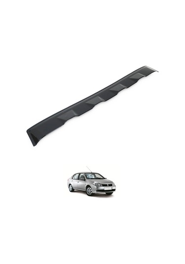 Renault Symbol Spoiler Arka Cam Üstü - Siyah Sd 2009-2013