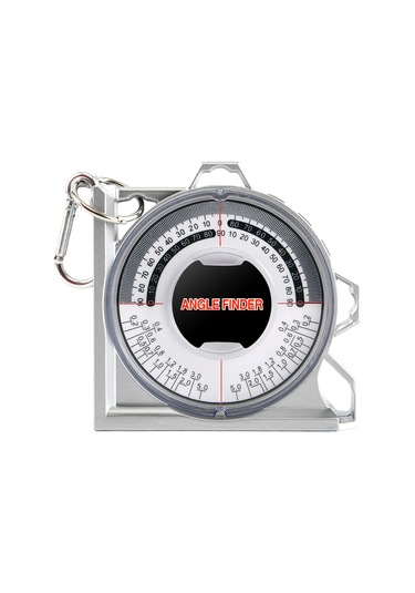 Maiyame Magnetik Açı Ölçer - Hafif Abs Malzeme, Çift Seviye Balonu Ve Geri Tarafta Karşılaştırma Tablosu, Konstrüksiyon Ve Tesisat İşleri İçin
