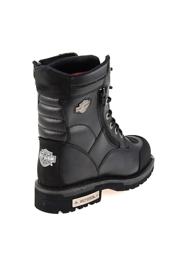 Harley Davidson RIDDICK Erkek  BLACK - DERİ Bot