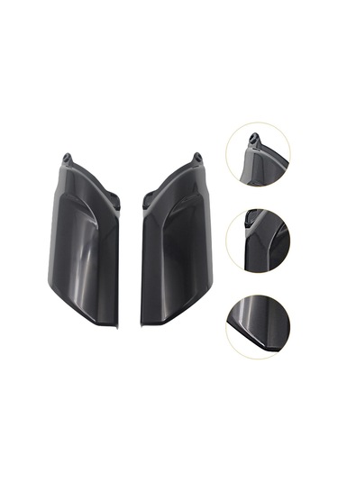 Suntek Motosiklet Çatal Kapağı Siyah Kawasaki Er-6n 2012-2016