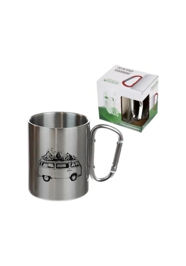 Katlanır Çelik Kupa - 180 Ml Kapasite Acı Kahve