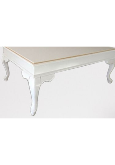 Orta Sehpa Lükens Aslan Model Ahşap Kayın Ayak Mdf Tabla Parlak