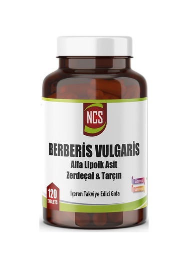 Ncs Berberis Vulgaris Alfa Lipoik Asit Tarçin Zerdeçal 120  Tablet