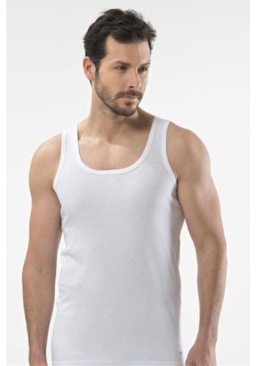 Cacharel 1205 Erkek Atlet (Ribana) - Beyaz