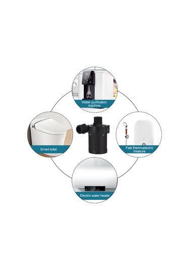 Lemestar 12v 30w Dc Sürekli Akışlı Pompası - 12m Yükseklik, 700l/h Debi, Ip68 Koruma, Seramik Eksenli, Lavabo-makyina-manzaralar İçin