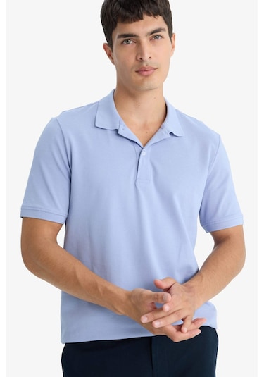 Defacto %100 Pamuk Regular Fit Kısa Kollu Basic Düz Pike Kumaş Polo Tişört C1293ax25sppr515 Mor Defacto %100 Pamuk Regular Fit Kısa Kollu Basic Düz Pike Kumaş Polo Tişört C1293ax25sppr515 Mor