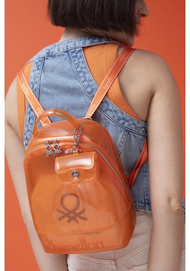 Unıted Colors Of Benetton Kadın Sırt Çantası C.bnt 1455 Turuncu