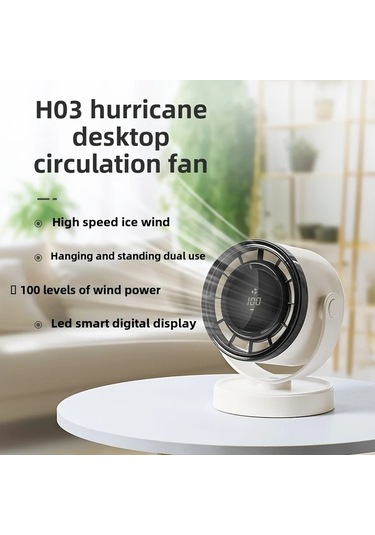 Motion003 Kompakt Usb Masa Fanı Siyah Sessiz Deliksiz Kurulum Pil Ofis Ve Ev İçin İdeal Mutfak Duvar Montajı