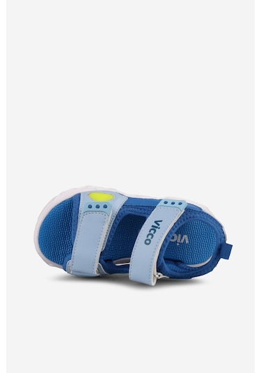 Vicco Roy Işıklı Erkek Bebek Saks Mavi Sandalet Saks Mavi