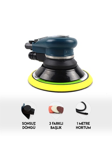 Dawreek Havalı Polisaj ve Zımparalama Makinesi 150 MM