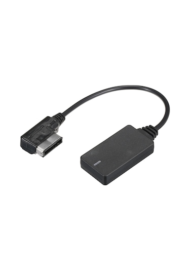 Honmex Audi Volkswagen İçin Siyah Plastik Aux Arabalı Bluetooth Ses Kablosu Adaptörü