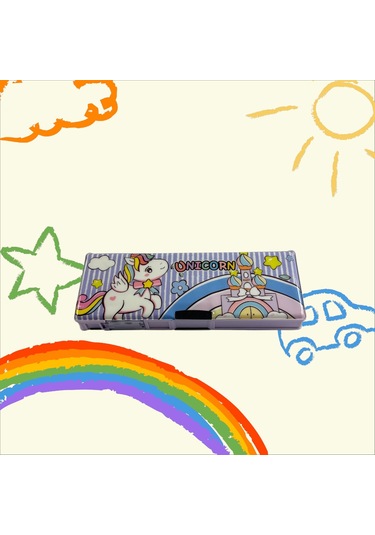 Unıck Color Unicorn Hesap Makineli Fonksiyonel Kalem Mor