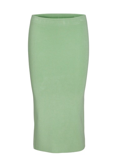 Jack & Jones Kadin Maxi Boy Etek - Ahlia 12252451 Grayed Jade Yeşil