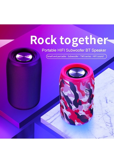 Jms Zealot S32 Taşınabilir Kablosuz 5W Subwoofer Bluetooth Hoparlör