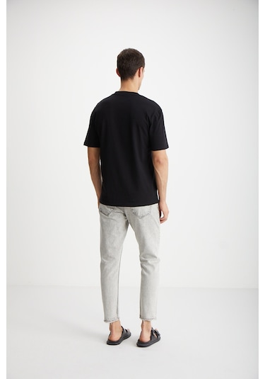 Alessandro Erkek 4'lü Organik Pamuk Regular Kalın Dokulu Bisiklet Yaka Syh/grmj/byz T-shirt