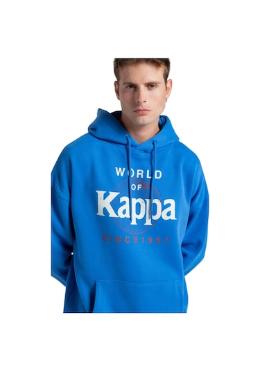 Kappa Erkek Sweatshirt Authentic Ageo 321r26w Mavi