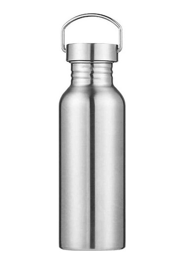 Pazly Yürüyüş Suntek Su Spor Şişesi 600 Ml Paslanmaz Çelik Bisiklet Lh Gri Gri