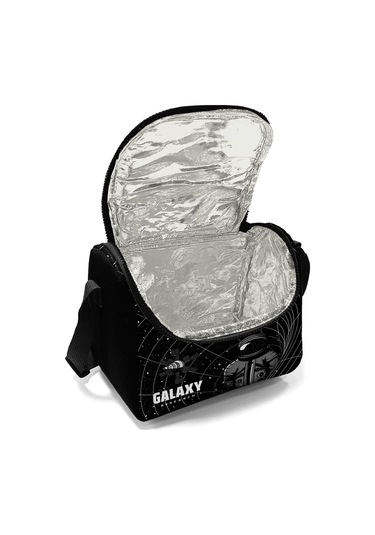 Coral High Siyah Galaxy Isı Yalıtımlı Beslenme Çantası - Kız Çocuk Çok Renkli