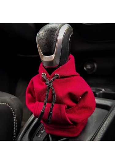 Symbee Araba Vites Koruması - Koltuk Fren Vites Koruması Kırmızı Renkli Orta Kaliteli Materyalden El Verimli Kullanım