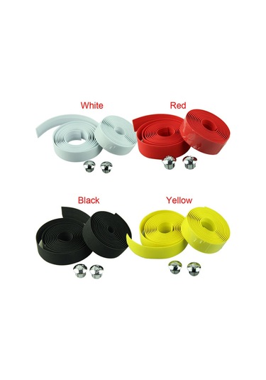 Yol Bisikleti Gidon Bandı Sargısı 6 Farklı Renk Seçenekli Siyah - Kırmızı - Beyaz