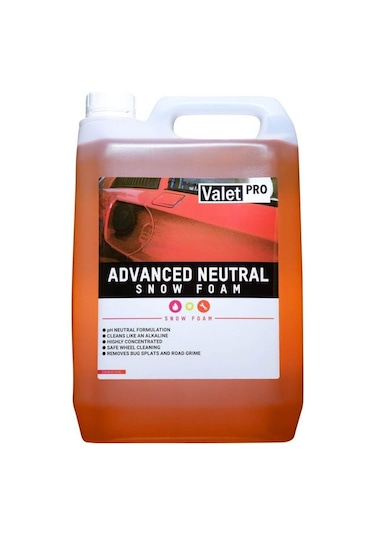 Valet Pro Advanced Neutral Snow Foam - Yıkama Köpüğü 5 Lt