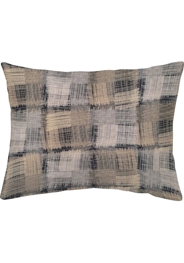 Maki Pamuklu Renkli Ekose 160x200 Çift Kişilik Lastikli Çarşaf Se Kahverengi