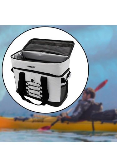 Suntek Seyahat Kayaks Piknikleri Için Soğutucu Çanta Beyaz