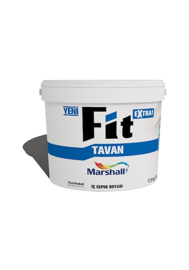Marshall Fit Extra Tavan Boyası Beyaz 17,5 Kg