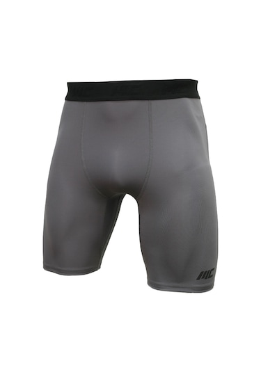 Musclecloth Training Erkek Şort Tayt Füme Gri