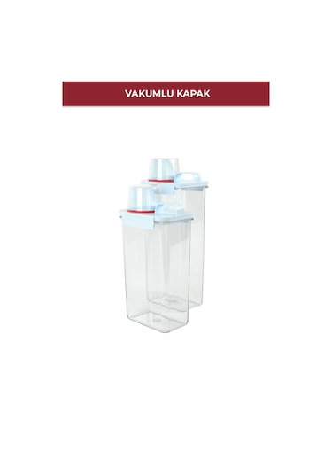 2'li Sızdırmaz Kedi Köpek Mama Saklama Kabı 2300 Ml Ve 2800 Ml