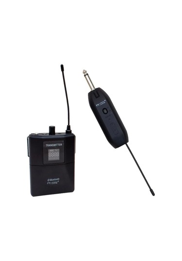 Magicvoice Mv-19601 Uhf Kablosuz Enstrüman Uyumlu Bluetooth Jak Girişli İkili Mikrofon Set