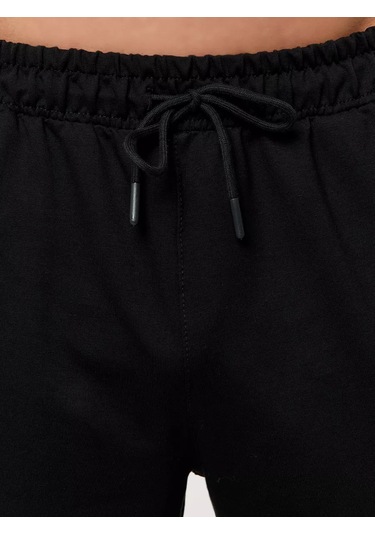 Raesgolden Lastikli Spor Pantolonlar 250885522 Siyah