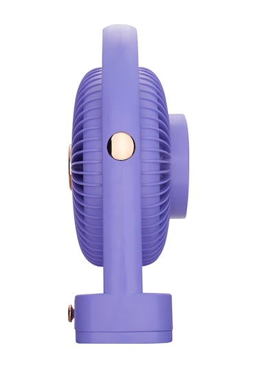 Wexta Ys2235 Taşınabilir Masaüstü Mor Usb Fan
