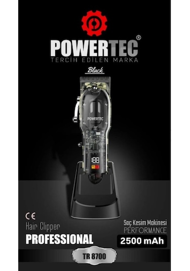 Powertec TR-8700 Saç Sakal Tıraş Makinesi