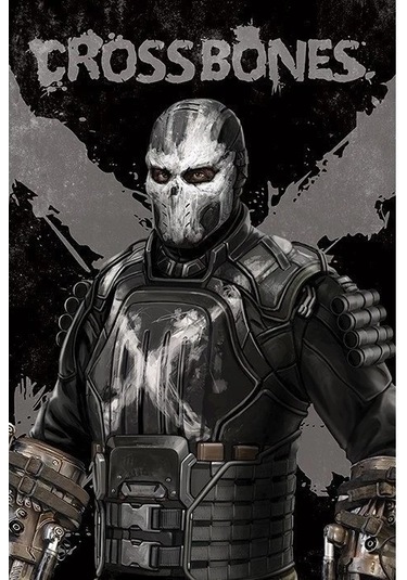 Maxi Poster Captain America Civil War Crossbones