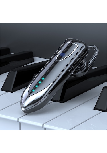 Me-3 Bluetooth 5.0 İş Tarzı Dokunmatik Anahtarlı Bluetooth Kulaklık Siyah