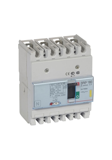 Legrand Dpx³ 160Serisi Kompakt Şalter 4 Kutup Icu:16Ka Standart Tip 160A 400V Ac - 420017