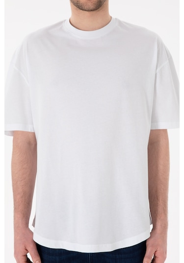 U.S. Polo Assn. Erkek Long Fit Bisiklet Yaka Beyaz Basic Tişört 50305988-VR013 U.S. Polo Assn. Erkek Long Fit Bisiklet Yaka Beyaz Basic Tişört 50305988-VR013
