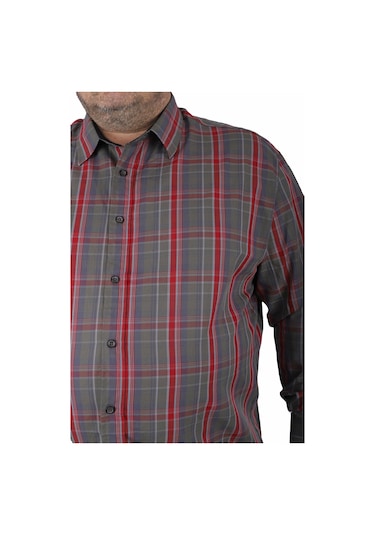 Starbattal Büyük Beden Erkek Gömlek Estacional 23373 HAKI Haki