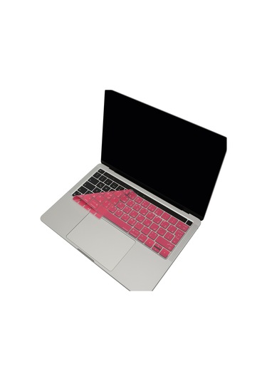 Arapça Klavye Macbook Pro Kılıfı A1706 A1989 A2159 A1707 A1990 Uk Enter İle Uyumlu Açık Pembe
